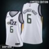 Nickeil Alexander-walker 6 Utah Jazz Association Edition White Jersey Diamond Badge - Men