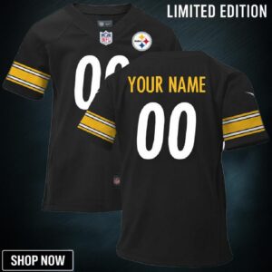 Nike Pittsburgh Steelers Infant Customized Game Team Color Jersey