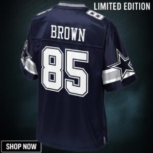 Noah Brown Dallas Cowboys Nfl Pro Line Team Color Player Jersey - Navy