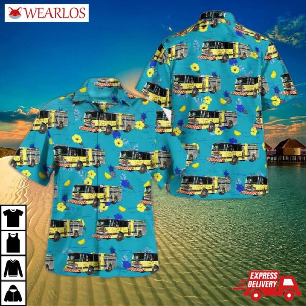 Nokomis Fire Department Nokomis, Florida Hawaiian Shirt
