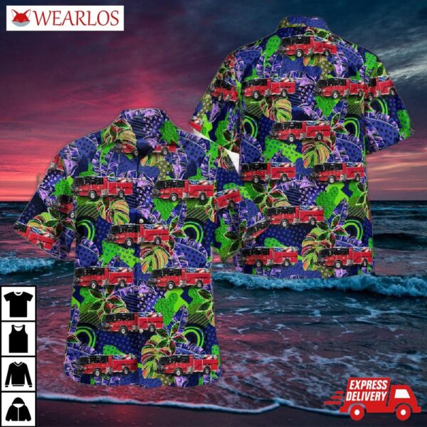 North Fond Du Lac, Wisconsin, Lac Fire Department Hawaiian Shirt