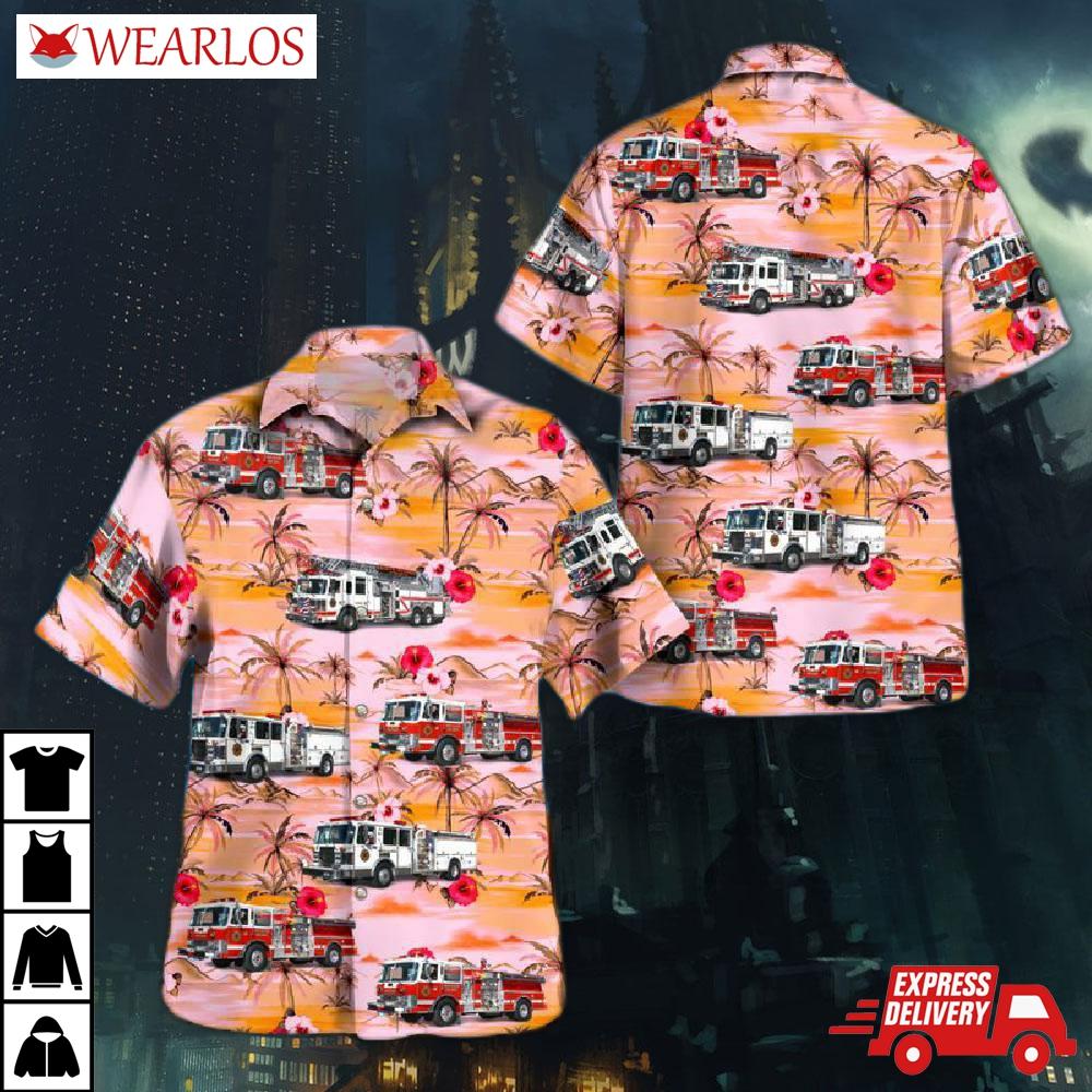 North Haledon, New Jersey, Haledon Fire Department Hawaiian Shirt