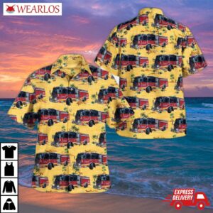 Norwood Fire Department, Massachusetts Hawaiian Shirt