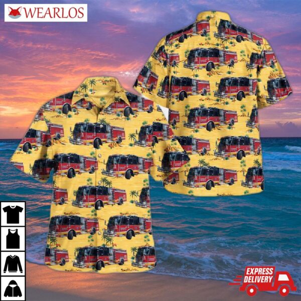 Norwood Fire Department, Massachusetts Hawaiian Shirt
