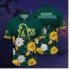 Oakland Athletics Golden Bloom Hawaiian Shirt