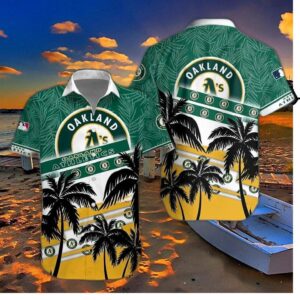 Oakland Athletics Palm Paradise Hawaiian Shirt