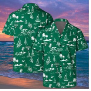 Oakland Athletics Sailing Paradise Hawaiian Shirt