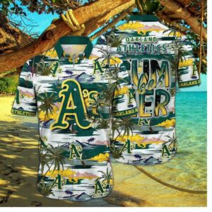 Oakland Athletics Summer Vibes Hawaiian Shirt