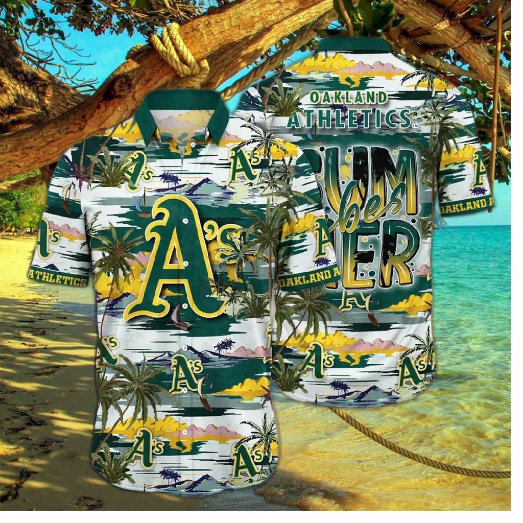 Oakland Athletics Summer Vibes Hawaiian Shirt