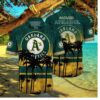 Oakland Athletics Sunset Glow Hawaiian Shirt