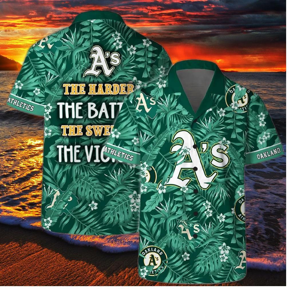 Oakland Athletics Tropical Victory Hawaiian Shirt