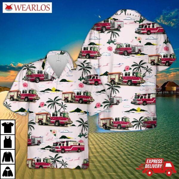 Oakland Fire Department Hawaiian Shirt