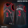 Og Anunoby 3 Toronto Raptors Black Men Jersey -23 Statement Edition Swingman