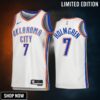 Oklahoma City Thunder Chet Holmgren 7 -23 Association Edition White Jersey