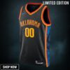 Oklahoma City Thunder Nike Edition Swingman Jersey - Custom Unisex