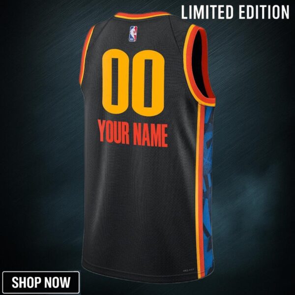 Oklahoma City Thunder Nike Edition Swingman Jersey - Custom Unisex