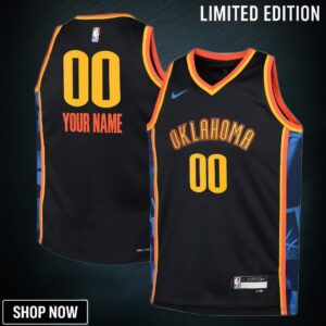 Oklahoma City Thunder Nike Edition Swingman Jersey - Custom Youth