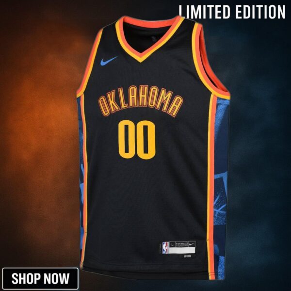 Oklahoma City Thunder Nike Edition Swingman Jersey - Custom Youth