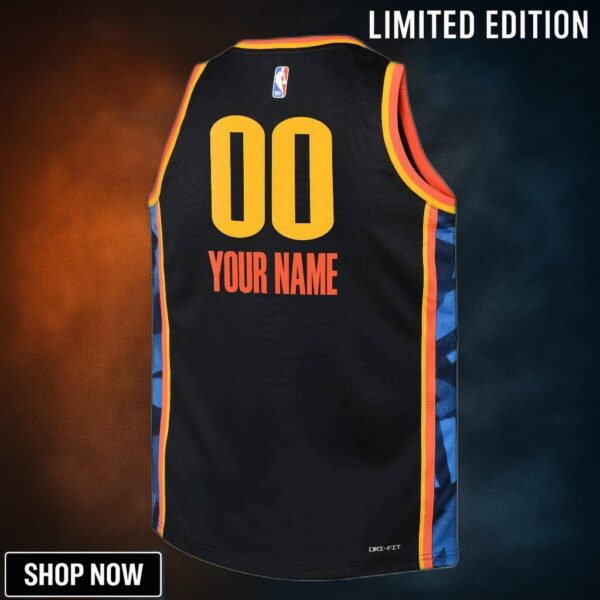 Oklahoma City Thunder Nike Edition Swingman Jersey - Custom Youth