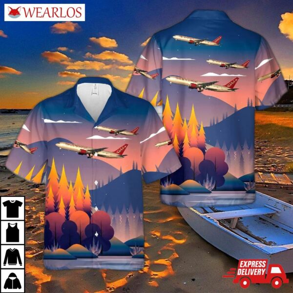 Omni Air International Boeing 767-300er Hawaiian Shirt