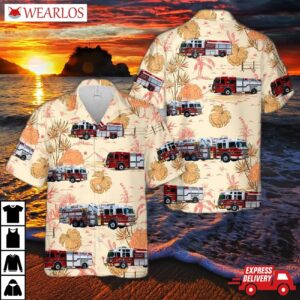 Orillia Fire Department Hawaiian Shirt
