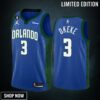 Orlando Magic Chuma Okeke 3 Statement Edition -23 Blue Jersey Swingman