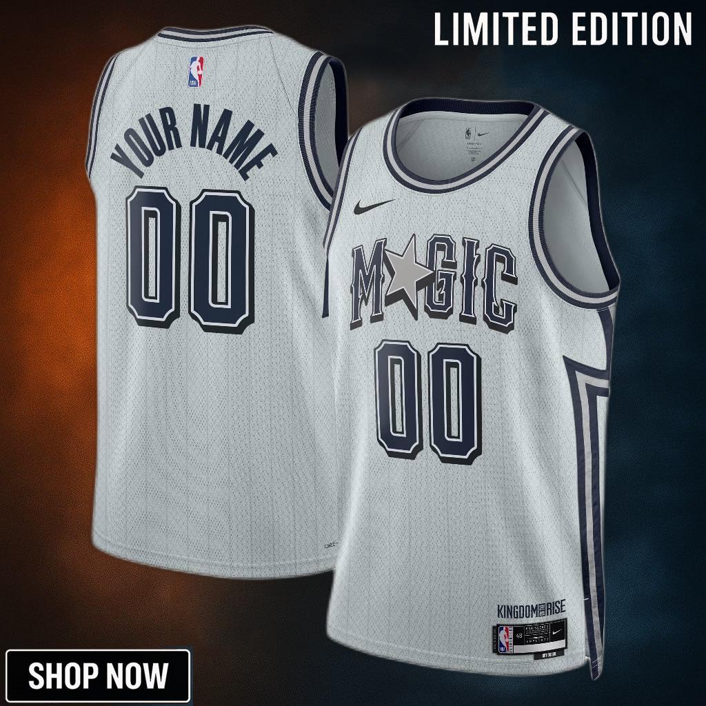 Orlando Magic Nike City Edition Swingman Jersey - Custom Unisex