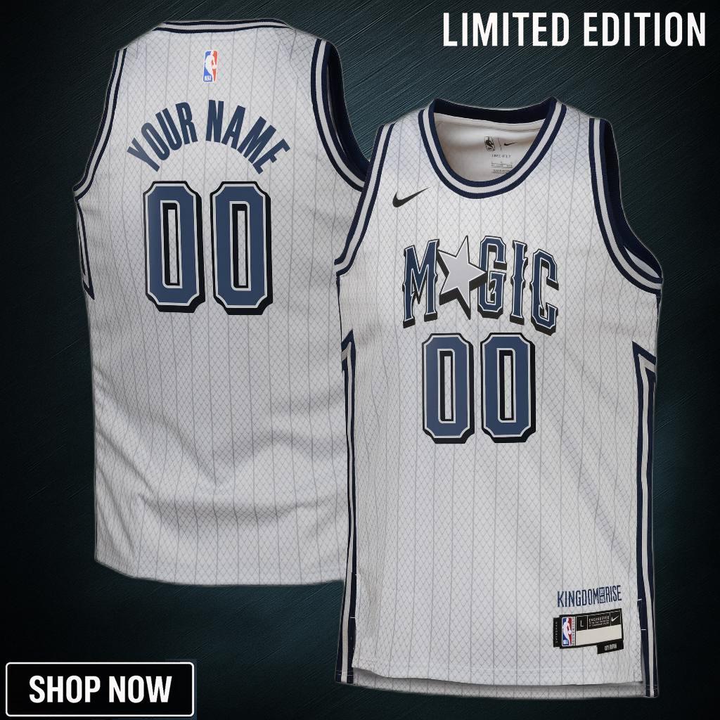 Orlando Magic Nike City Edition Swingman Jersey - Custom Youth
