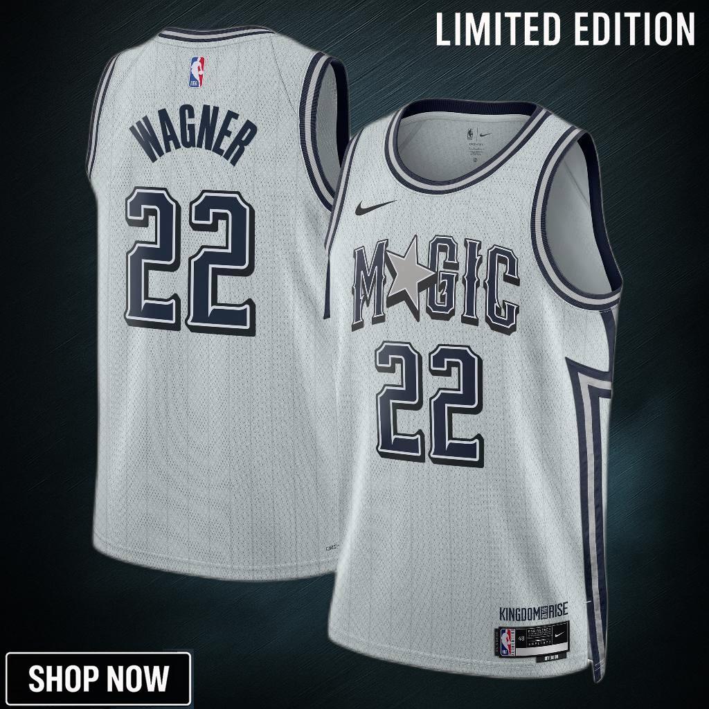 Orlando Magic Nike City Edition Swingman Jersey - Silver Franz Wagner Unisex