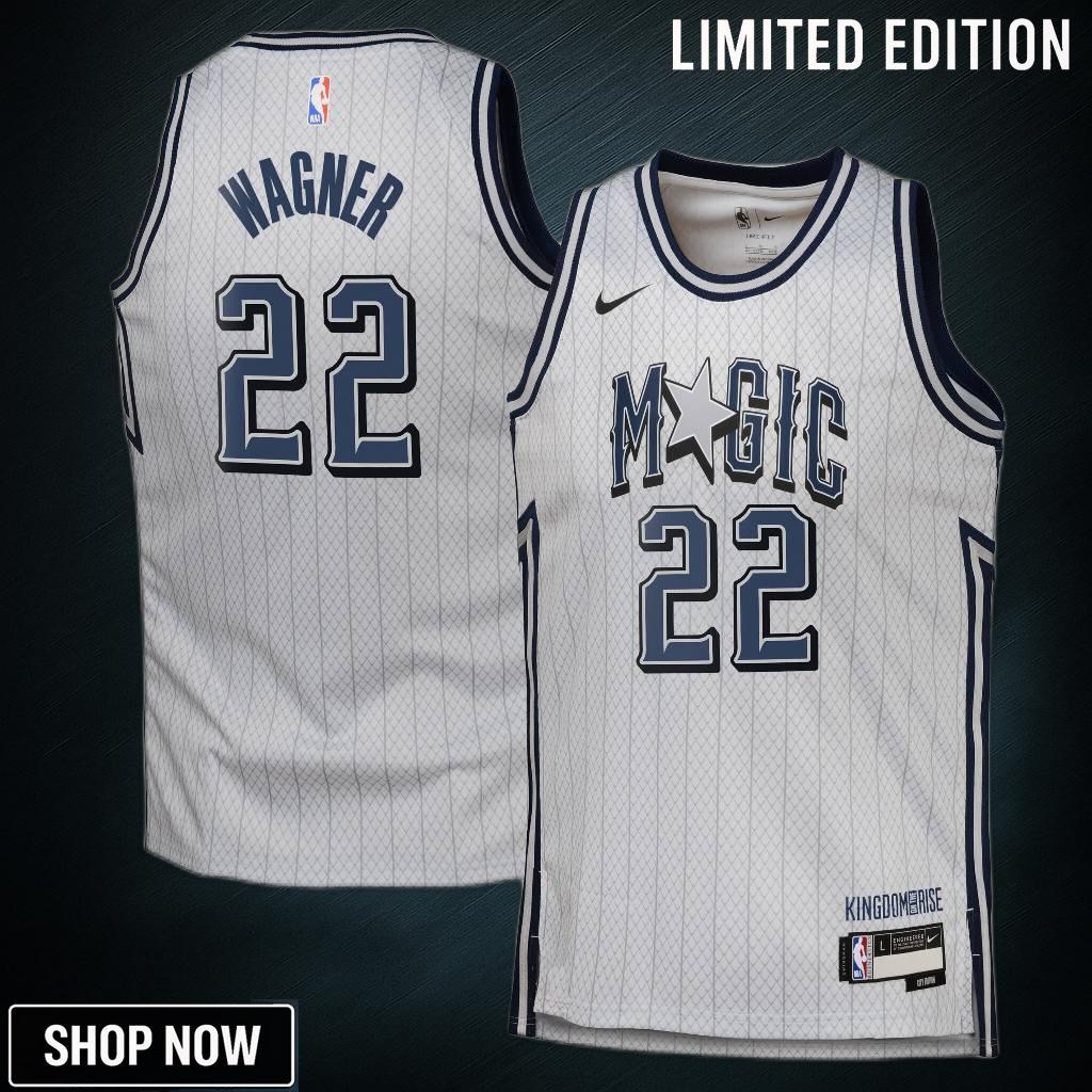 Orlando Magic Nike City Edition Swingman Jersey - Silver Franz Wagner Youth
