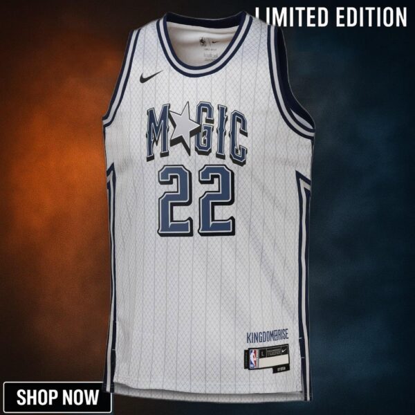 Orlando Magic Nike City Edition Swingman Jersey - Silver Franz Wagner Youth