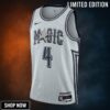 Orlando Magic Nike City Edition Swingman Jersey - Silver Jalen Suggs Unisex
