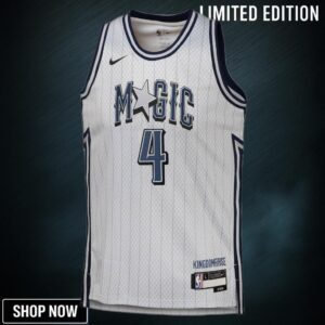 Orlando Magic Nike City Edition Swingman Jersey - Silver Jalen Suggs Youth