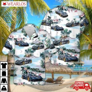 Pagani Zonda Car Hawaiian Shirt