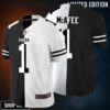 Pat Mcafee #1 Nfl 2025 Black And White Jersey