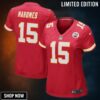 Patrick Mahomes Kansas City Chiefs Womens Game Player Jersey - Red Nfl