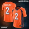Patrick Surtain Ii 2 Denver Broncos Vapor Untouchable Limited Jersey - Orange
