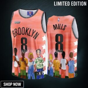 Patty Mills 8 Brooklyn Nets & Kidsuper Studios Unisex Hometown Jersey