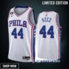 Paul Reed 44 Philadelphia 76ers White Jersey -23 Association Edition Swingman