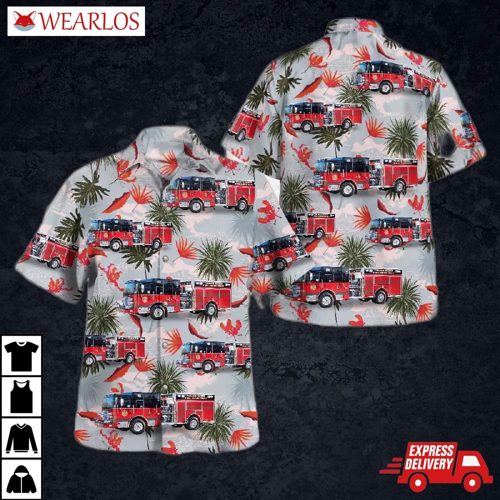 Pelham Manor, New York, Manor Fire Department Hawaiian Shirt