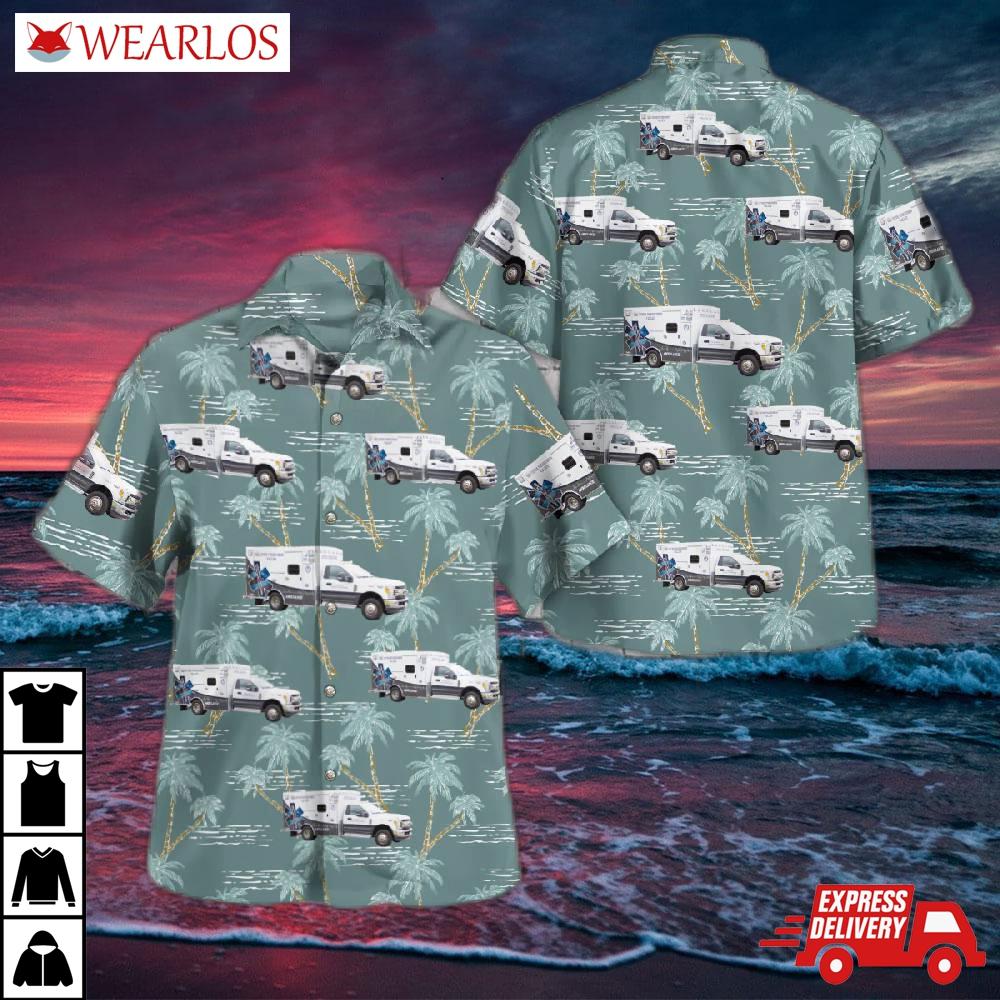 Pennsburg, Pennsylvania, Upper Perkiomen Valley Ambulance Hawaiian Shirt