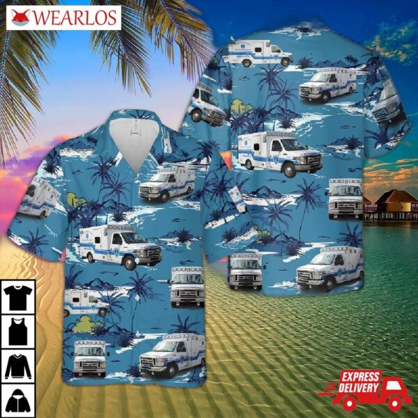Pennsylvania Harleysville Area Ems Hawaiian Shirt
