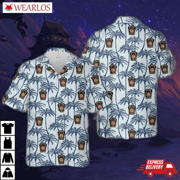 Pennsylvania State Police Patch Hawaiian Shirt