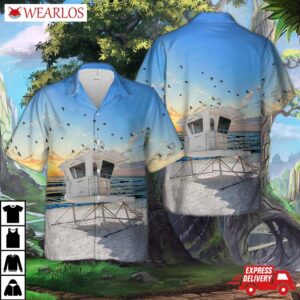 Perdido Key, Florida, Johnson Beach Lifeguard Tower Hawaiian Shirt