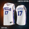 Philadelphia 76ers 17 P.j. Tucker Association Jersey -23 White
