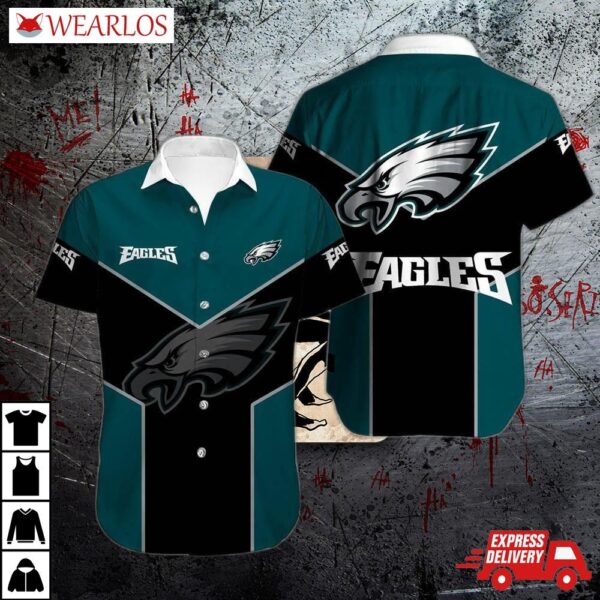 Philadelphia Eagles Classic Crest Hawaiian Shirt