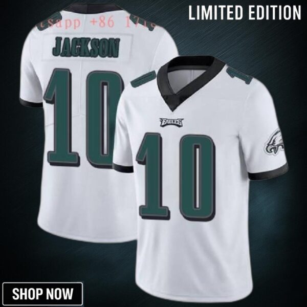 Philadelphia Eagles Desean Jackson #10 2025 Nfl White Jersey