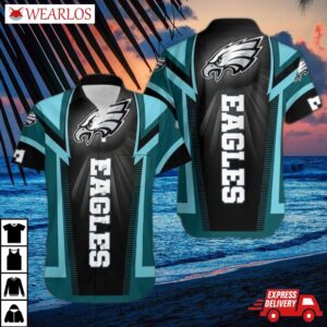 Philadelphia Eagles Electric Vibes Hawaiian Shirt
