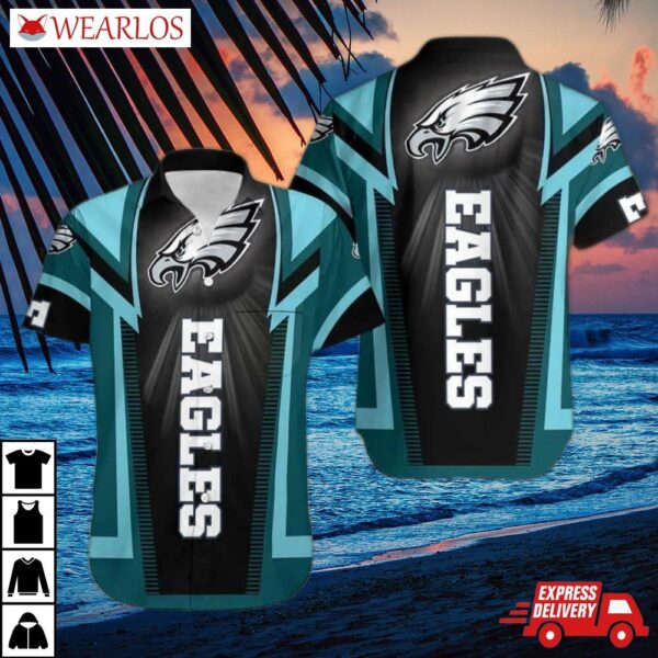 Philadelphia Eagles Electric Vibes Hawaiian Shirt