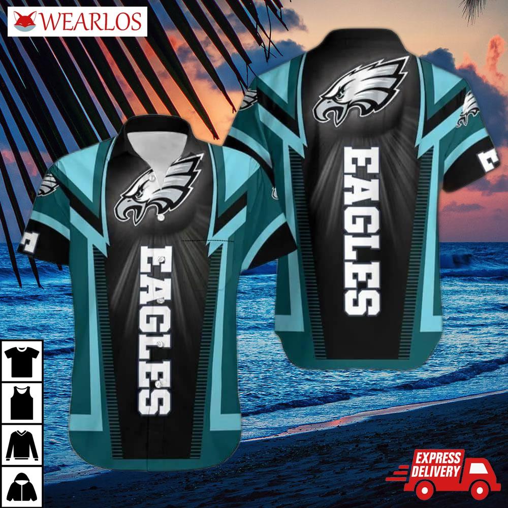 Philadelphia Eagles Electric Vibes Hawaiian Shirt